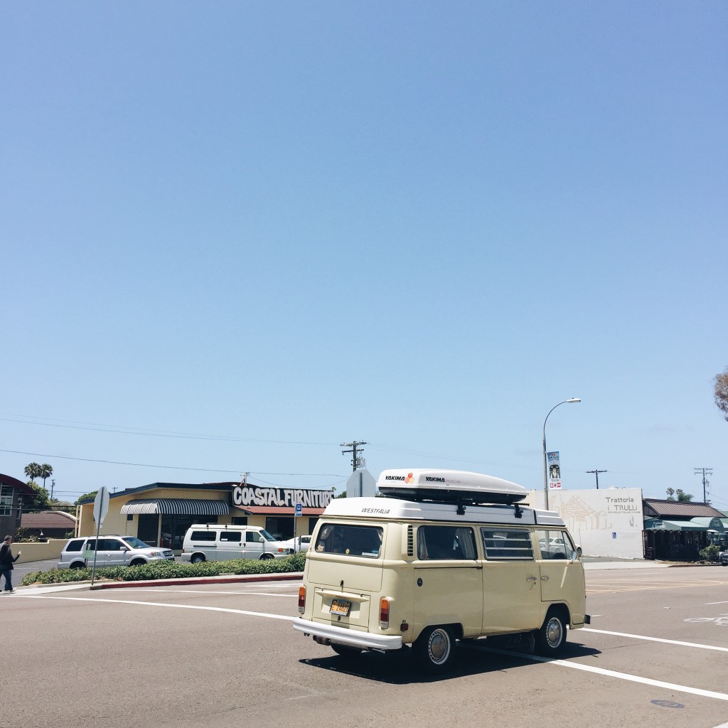 Vintage VW Bus, VW Bus, Encinitas California - Elanaloo.com