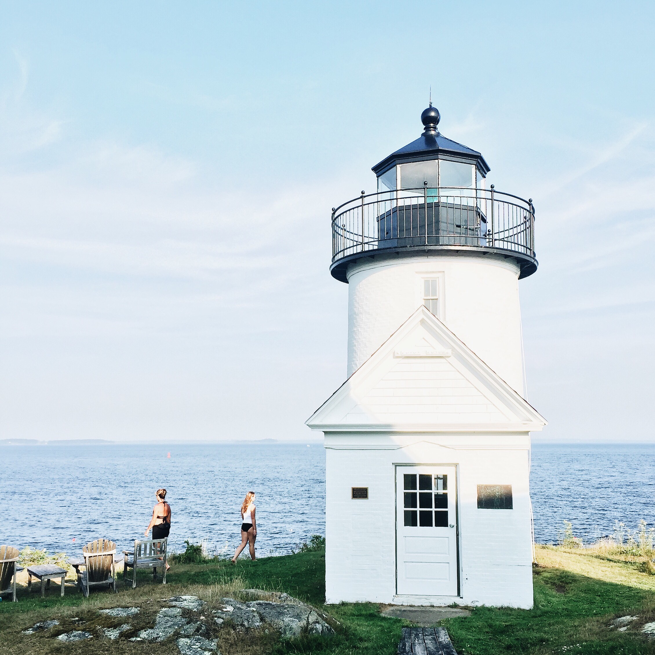 Lighthouse on Curtis Island - Camden, Maine - elanaloo.com