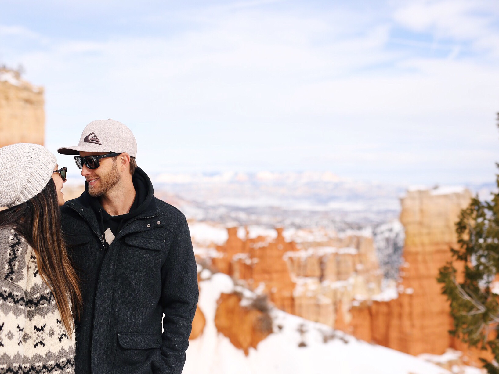 Bryce Canyon National Park During Winter | Digital Nomads | Husband and Wife Team | Agua Canyon, Bryce Canyon National Park | Traveling Southern Utah | elanaloo.com