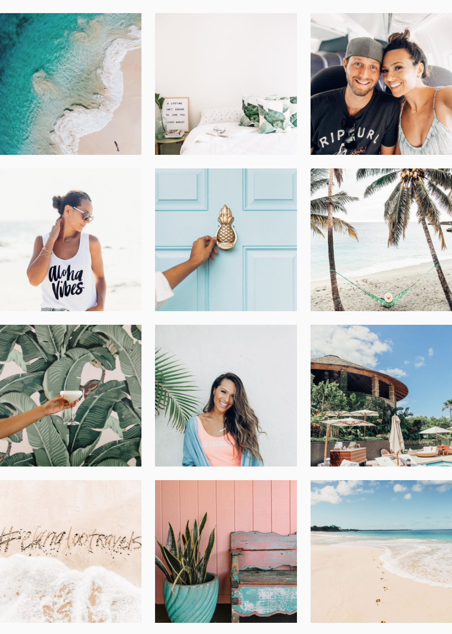 Instagram Feed of @elanaloo | My Journey with Social Media | Travel Blogger Shares Her Journey with Social Media | Shifting your mindset about Social Media | How to have a positive experience on social media | Social Media for Business | How To Leverage Your Social Media via @elanaloo + elanaloo.com